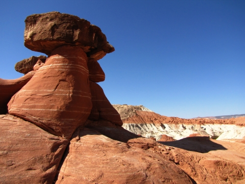 near Toadstool Hoodoo